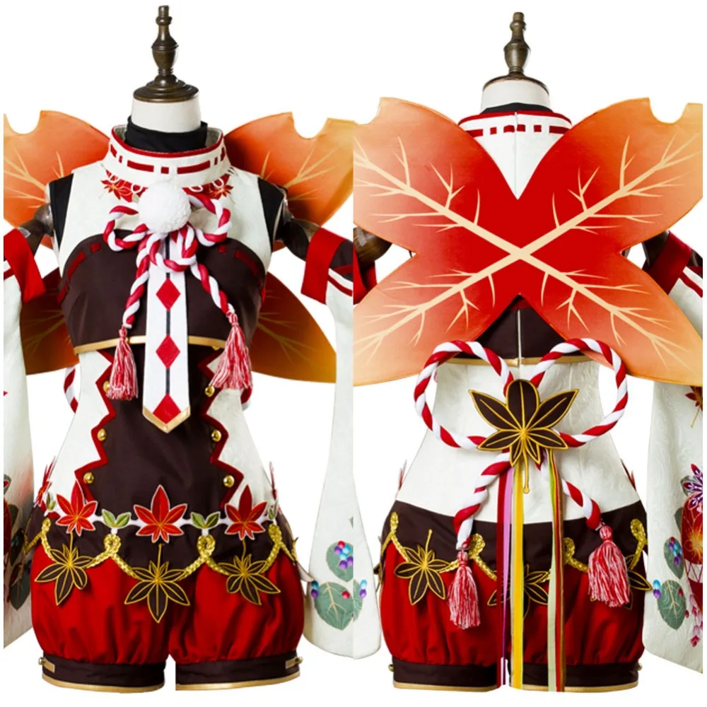

Love Live! Кимоно для косплея Lovelive Cospaly You Watanabe Aqours Maple Leafs Ver, полный комплект для Хэллоуина, карнавала, Косплея