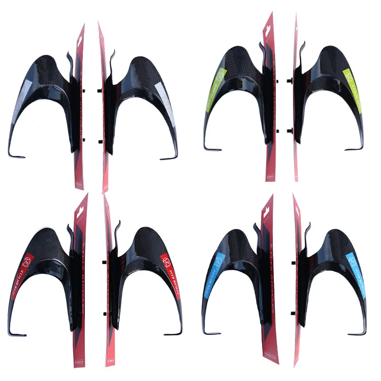 Клетка для бутылки FCFB красная синяя зеленая серебристая 3K полностью из