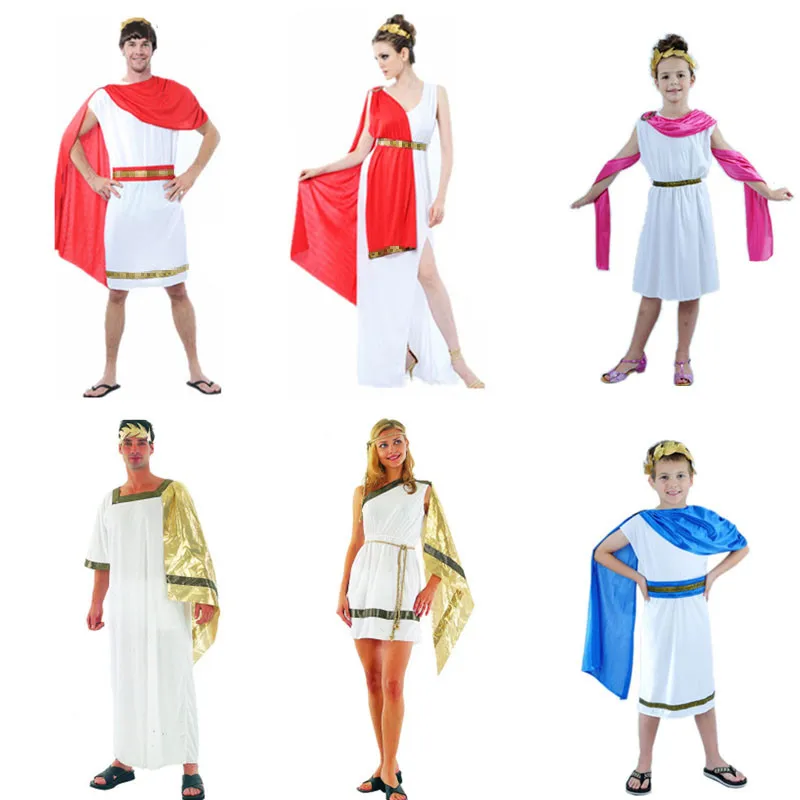 Для женщин и мужчин для мальчиков девочек древняя Греческая богиня карнавальный