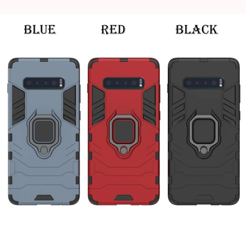 Magnetic Kickstand Ultra Slim Case for Samsung Galaxy S10e With Finger Ring S8 S9 S10 Plus Note 9 |