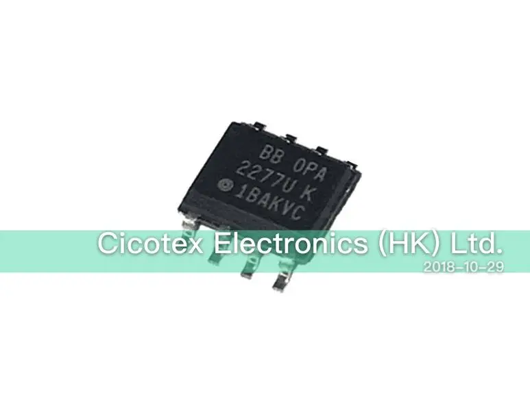 

10pcs/lot OPA2277U SOP8 BBOPA 2277U K IC OPAMP GP 1MHZ 8SOIC OPA2277UK OPA2277U-K OPA2277