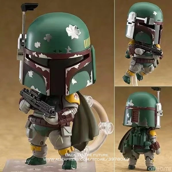 Disney Star Wars Boba Фетт 10 см мини фигурка модель аниме украшение коллекция игрушки для