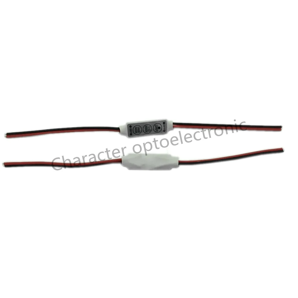 100 шт. регулятор яркости светодиодных лент 12 в пост. Тока 24 В|mini led dimmer controller|mini