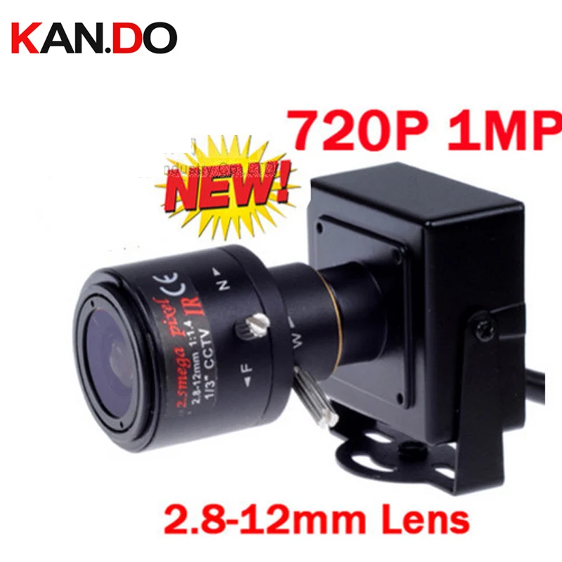 2 8 12 мм объектив HD720P мини IP камера CCTV Камера ip cctv RJ45 проводной интернет