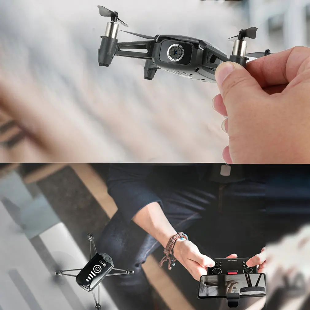 SHRC H2 wifi 2 K FPV RC Дрон оптического потока позиционирования Смарт следование RTF Квадрокоптер RC пульт дистанционного управления Вертолет игрушка