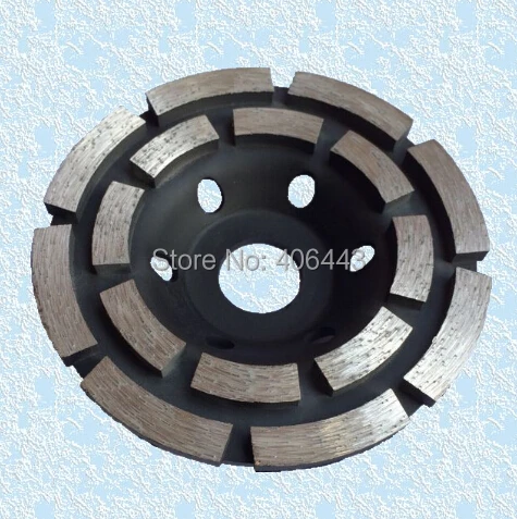 

100mm Diamond Double Row Cup Wheel for Grinding Marble and Granite