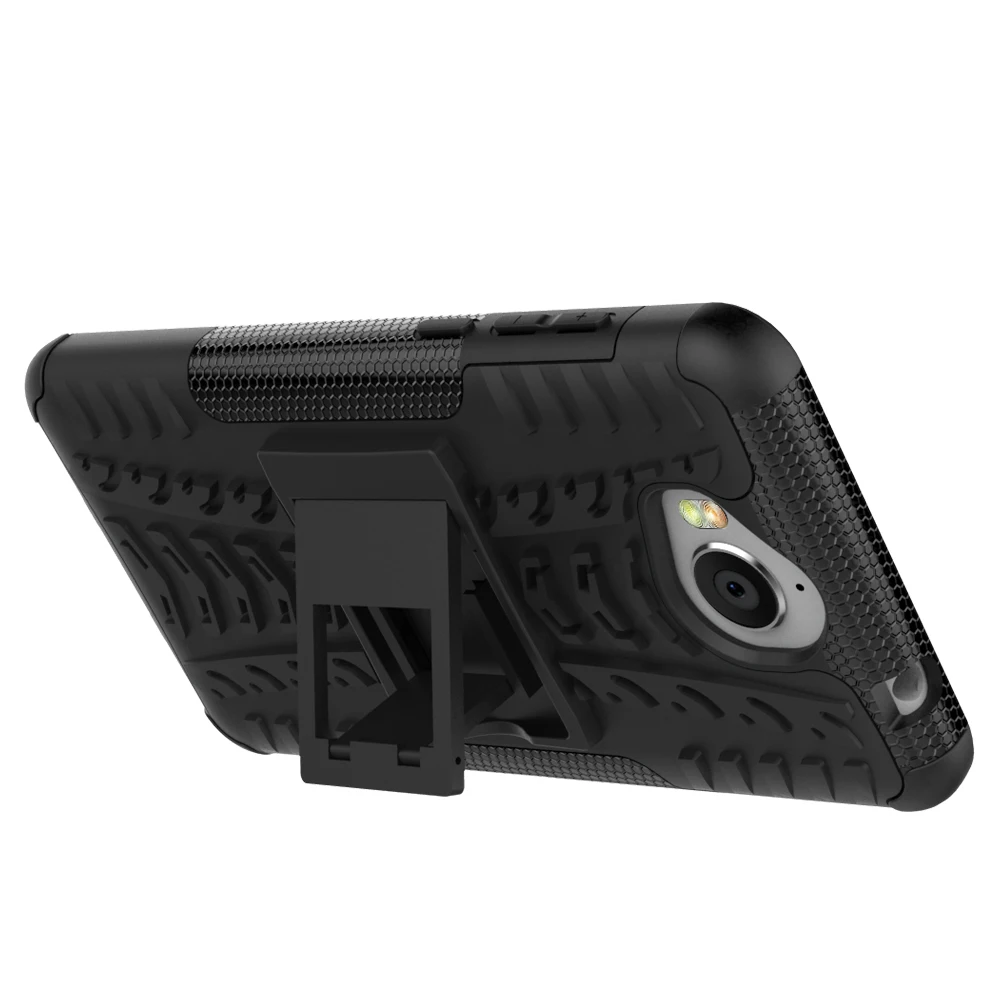 Чехол подставка из силикона и пластика для Huawei Y6 2017|armor case|case for huawei y6plastic cover |