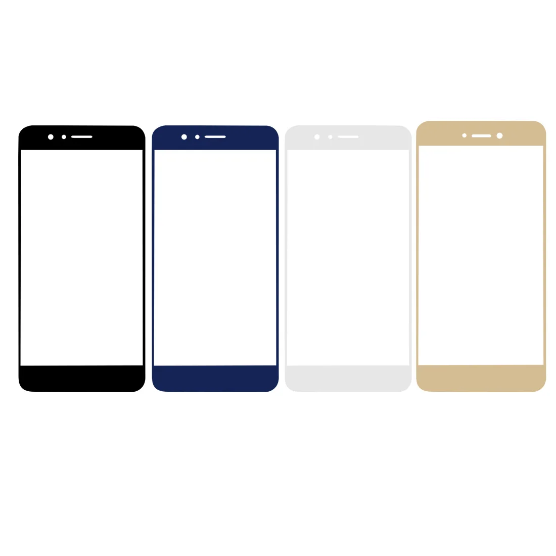 Для Huawei Honor 8 9 легкая закаленная Защитная стеклянная пленка для экрана световая
