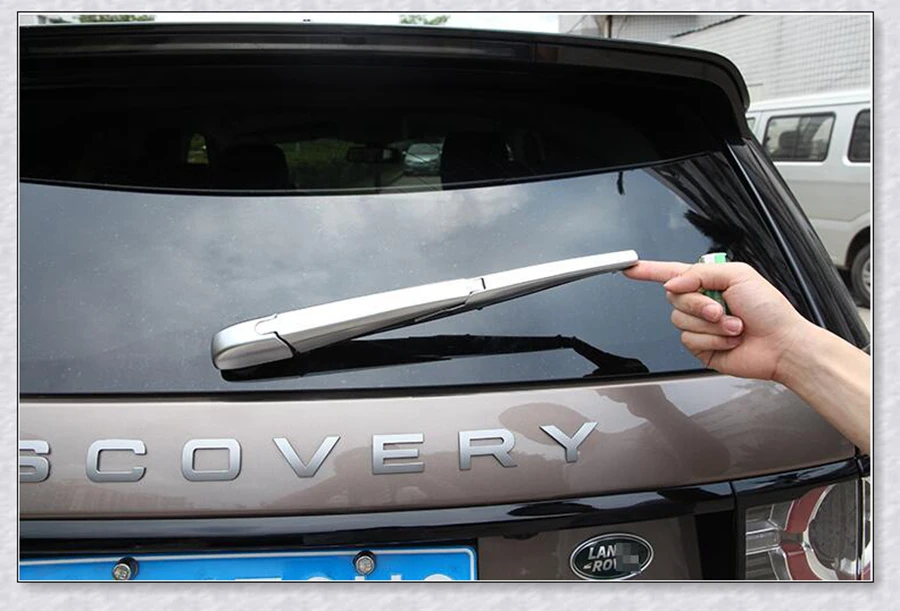 Для Land Rover Discovery Sport ABS Защита от солнца на заднее стекло авто ветровое стекло украшение для дворника декоративная рамка матовый