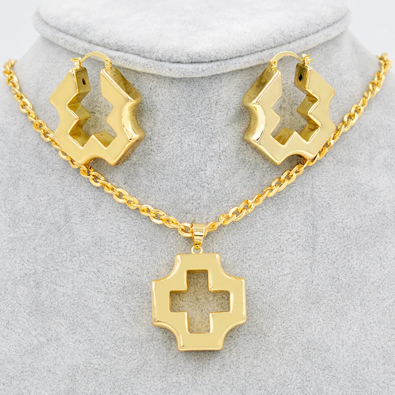Ювелирные изделия Sunny Jewelry большой обруч из меди Наборы украшений для женщин