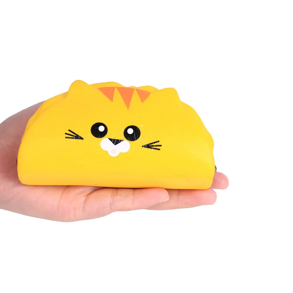 Kawaii Cat Sushi медленно поднимающаяся ароматическая сжимаемая игрушка для снятия