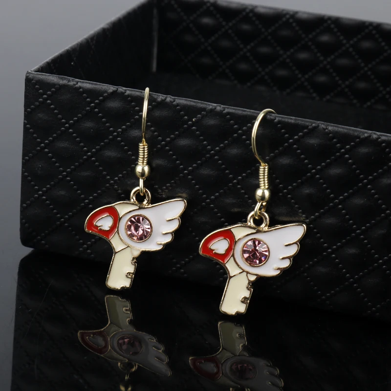 MQCHUN модные аниме Card Captor ювелирные изделия Сакура металла с капюшоном надписью angel