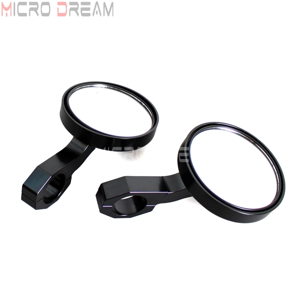 UTV &amp ATV Aluminum Rear Side Mirror 1.75&quot Roll Bar Clamp for Yamaha Rhinos 450 660 700 YXZ1000R 02-14 Polaris RZR Ranger XP 4 |