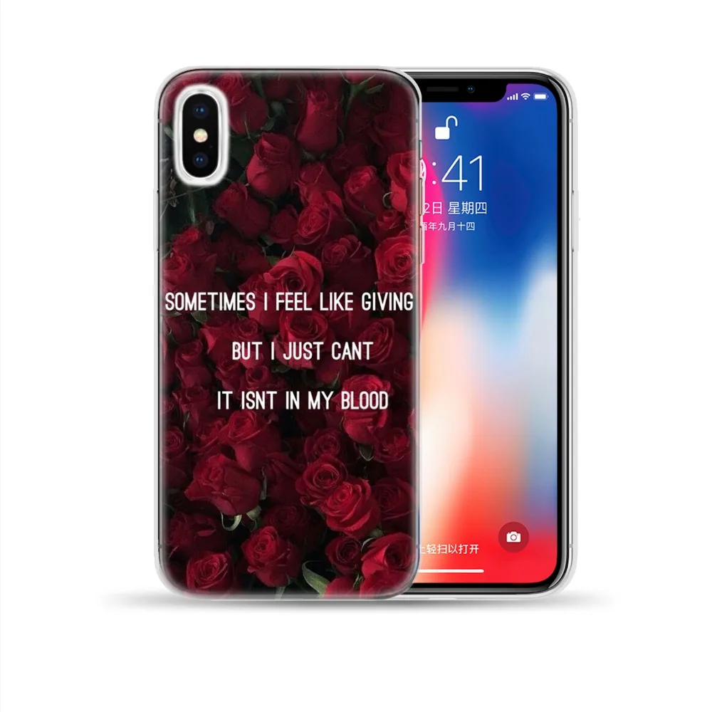 Мягкий чехол из ТПУ с изображением цветов кошек ананасов для iPhone 5 6 6S 7 8 Plus X XS Max XR