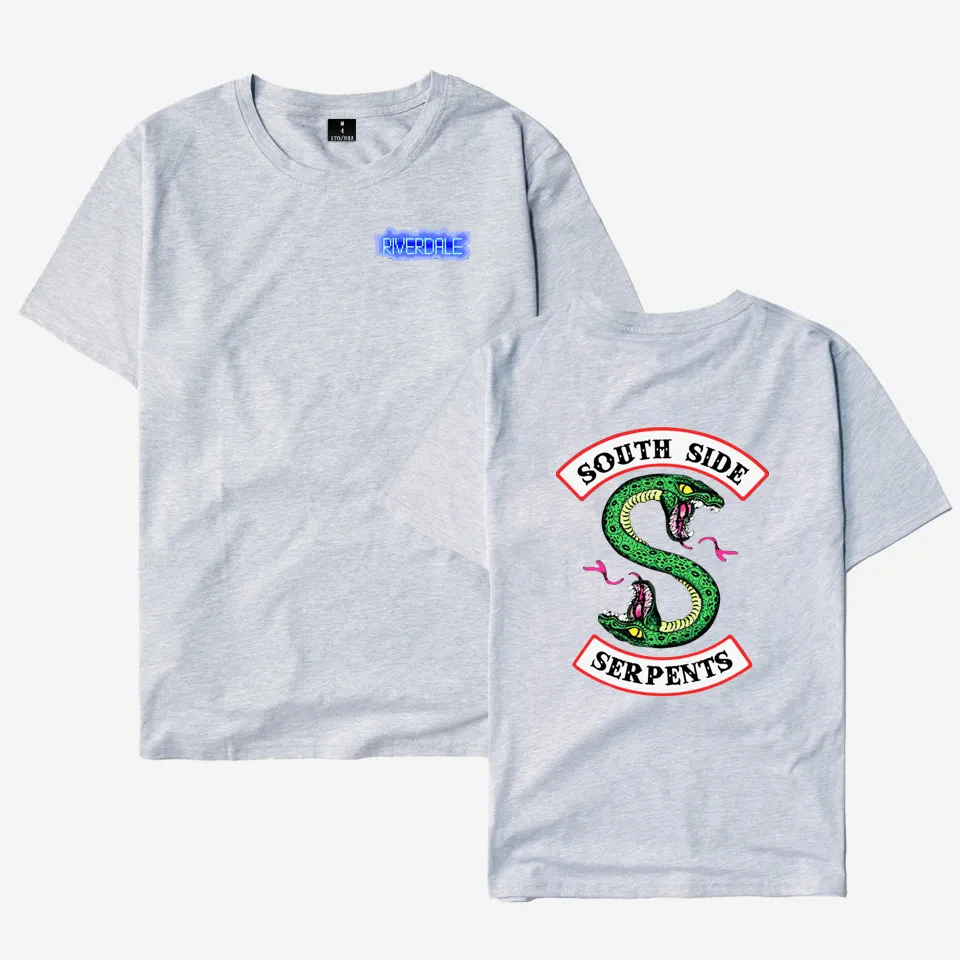 

American TV Riverdale t shirt Female Fans men Women Short sleeve tshirt t-shirt Summer Casual Popular t shirts plus size Clothes