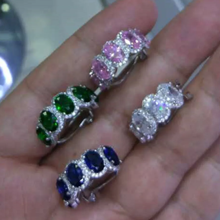 XB492 Luxury Designer Fashion 925 Sterling Silver Jewelry P Zirconia snake separately Ring Earring/Pendant Set | Украшения и