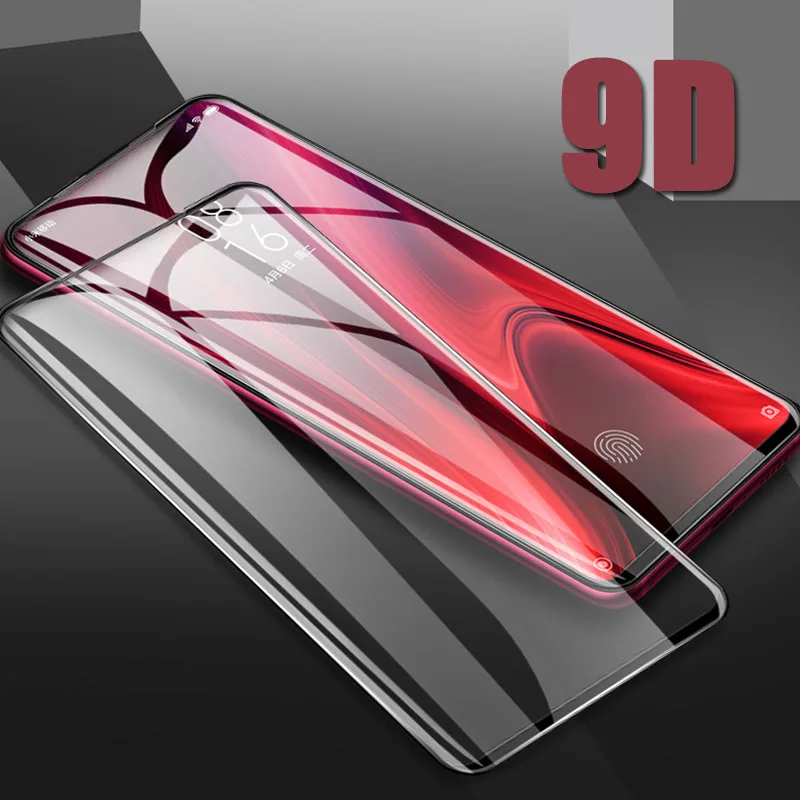 9D полное покрытие Защитное стекло для Xiaomi mi 9T pro redmi k20 pro Полный Клей протектор экрана закаленное стекло mi 9 t k 20 mi 9 t