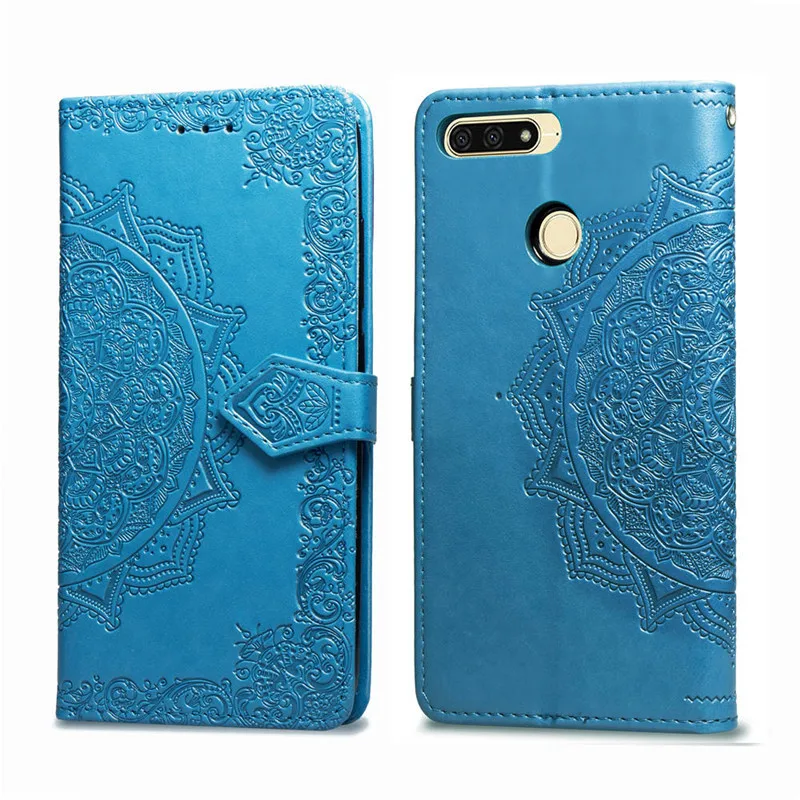 Honor 7C чехол Honor 7C AUM-L41 чехол 5,7 кожаный флип-чехол для телефона для huawei Honor 7C 7 C Honor7C чехол, Российская версия крышка