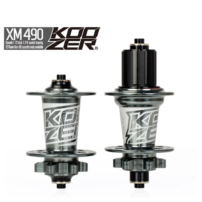 Koozer XM490 MTB концентратор для горного велосипеда 4 герметичные опорные ступицы