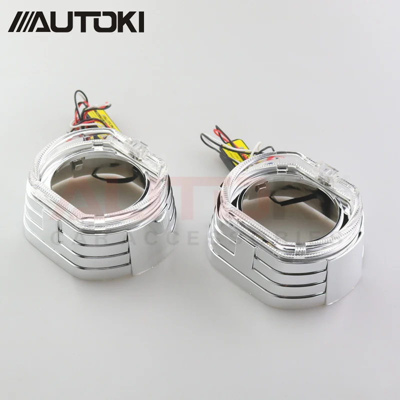 Autoki 2017 новинка X5 светодиодная лампа для дневных ходовых огней супер полностью