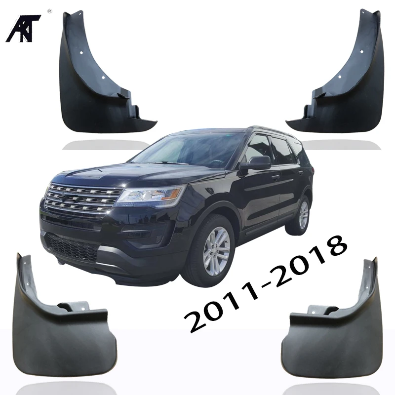 Брызговики от грязи для Ford Explorer 2011 2018 4 шт. передние и задние