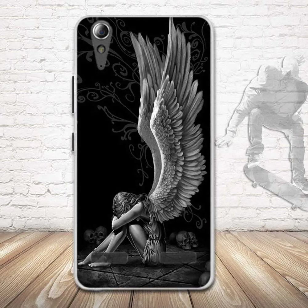 Роскошный чехол для телефона Lenovo A6000 Мягкая силиконовая задняя крышка из ТПУ A6010