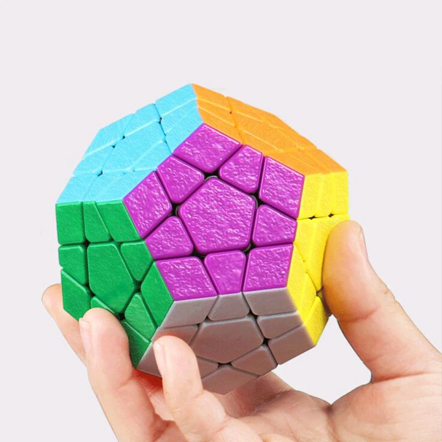 Магический куб 2x2x2 3x3x3 4x4x4 5x5x5 Megaminx скоростной куб набор Cubo Magico без наклеек Развивающие головоломки игрушки для детей