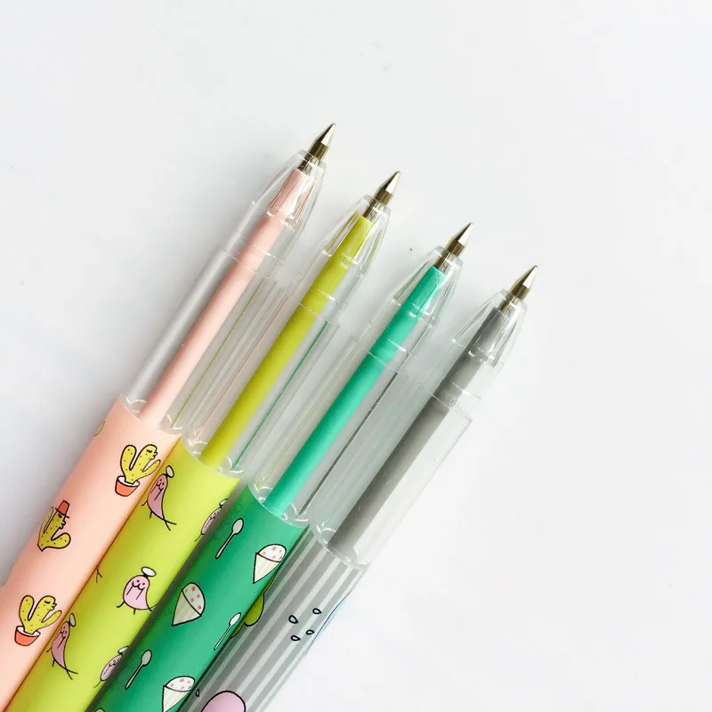 48 шт./лот мультфильм лес кактус облако Мороженое Шариковая ручка для школы офиса