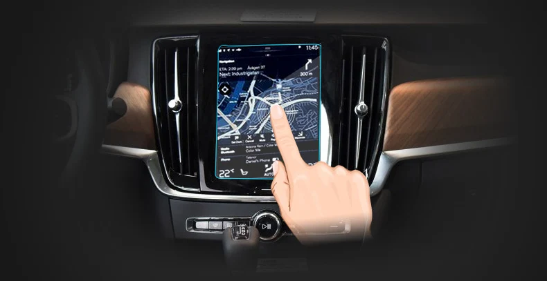 Lsrtw2017 автомобильный навигатор gps Экран Защитная ударопрочная пленка для volvo xc90 xc60 s90 xc40 v90 v60