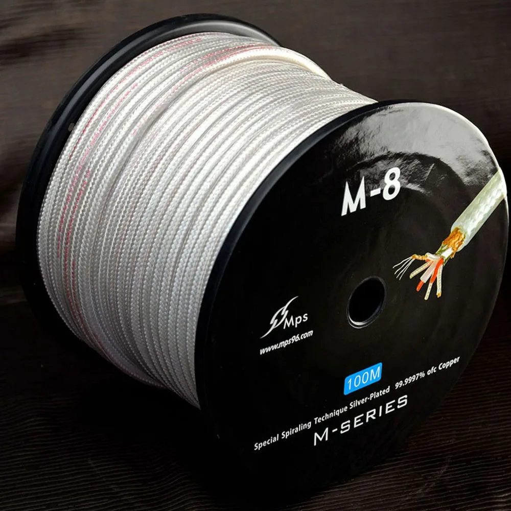 Высококачественный флагманский сигнальный кабель PAPRI HIFI MPS 99.9997% OFC посеребренный