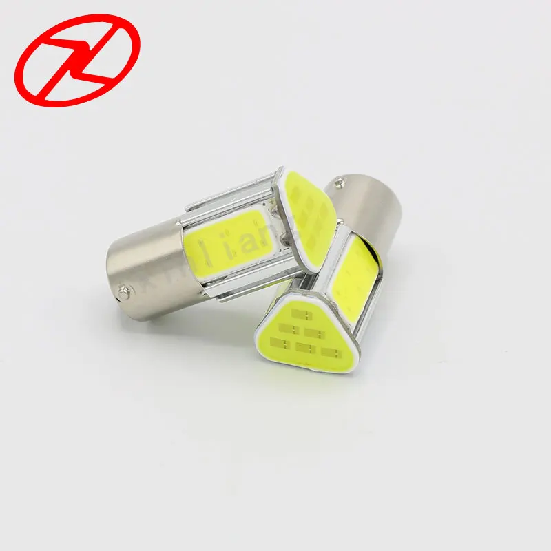 2PCS Universal 1156 G18 Ba15s P21W 4 COB Turn Signal Reverse Light LED Auto Car Stop Brake Bulb Lamp 12V | Автомобили и мотоциклы