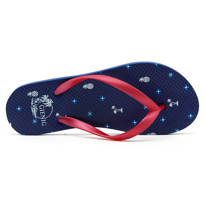GieniG Summer Sandals Ourdoor Flat Shoes Print Beach Slippers Women Flip Flops | Обувь