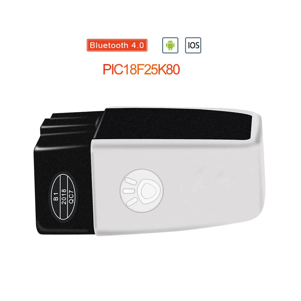 BT4.0 OBD2 ELM327 V2.2 диагностический инструмент PIC18F25K80 Bluetooth 4,0 сканирующий Инструмент лучше, чем elm 327 V1.5 автомобильный диагностический сканер odb2 obd2 - Цвет: BT4.0