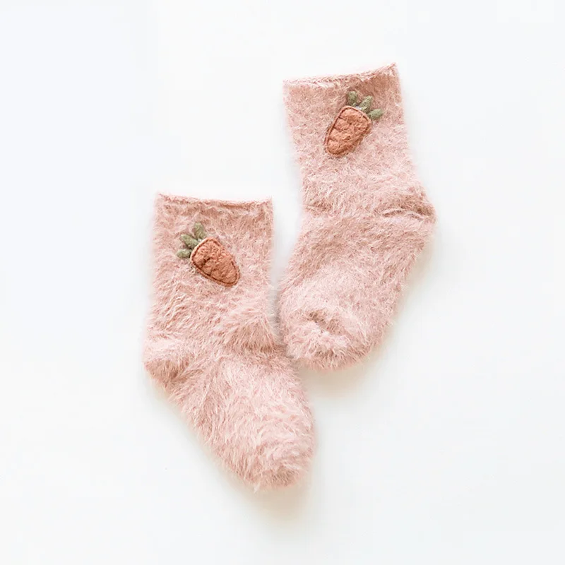 Бархатные детские носки для маленьких девочек и мальчиков Calcetines Bebe Малыш