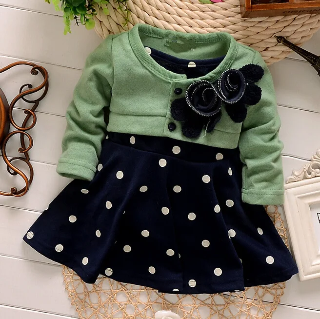 Новое Детское платье принцессы в белый горошек | Мать и ребенок