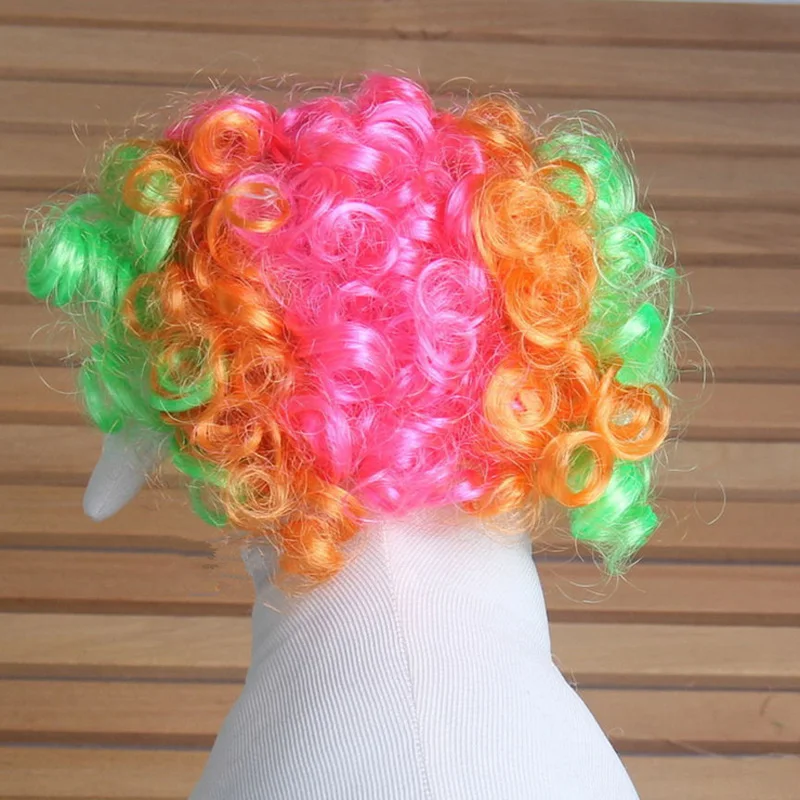 1 шт. Милая забавная Регулируемая яркая Радужная шапка для домашних животных