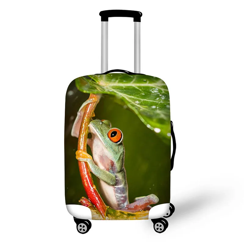 Frog Animals Print luggage protector cover suitcases covers Waterproof accessory bags travel trolley case | Багаж и сумки