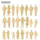 Модель поезда P2501B 1:25, Неокрашенные Фигурки в масштабе G, сидящие стоя