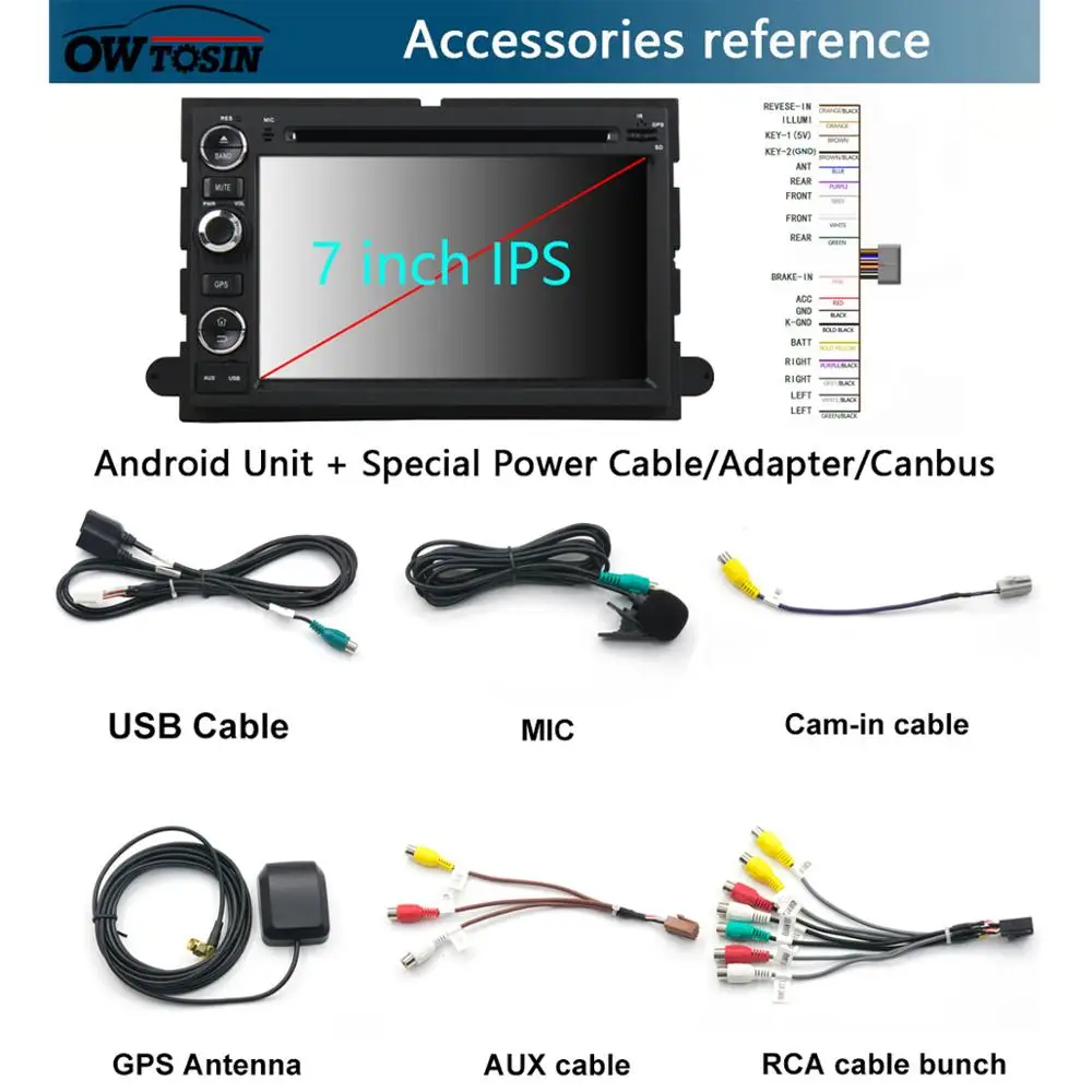 " ips 8Core 4G+ 64G Android 9,0 автомобильный DVD радио gps для Ford Explorer Fusion Mustang Focus Edge Expedition Escape F150 DSP CarPlay