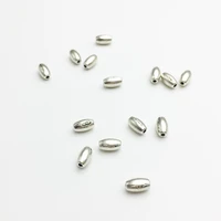 100 pieces 74mm tibetan silver oval shape spacer beads for fashion jewelry small beads finding making diy