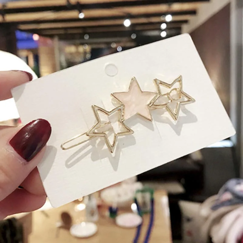 High Quality Korean Simple Flowing hairpin Fashion Small Hair Clip Headband For Girl Jewelry Claw Flower Accessories | Украшения и