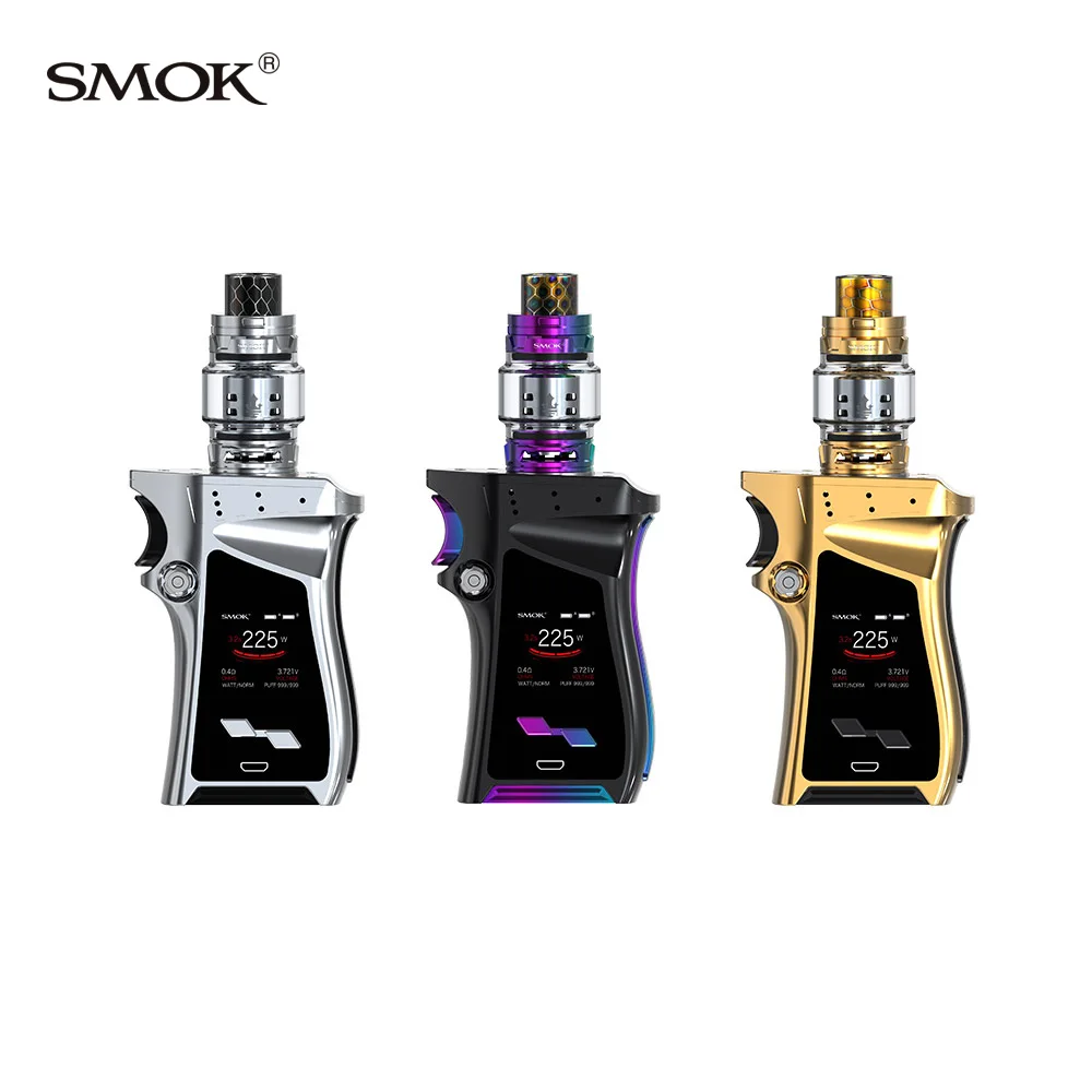 Оригинальный Smok Mag правая рука 225 Вт коробка мод 8 мл Tfv12 Prince танк электронная