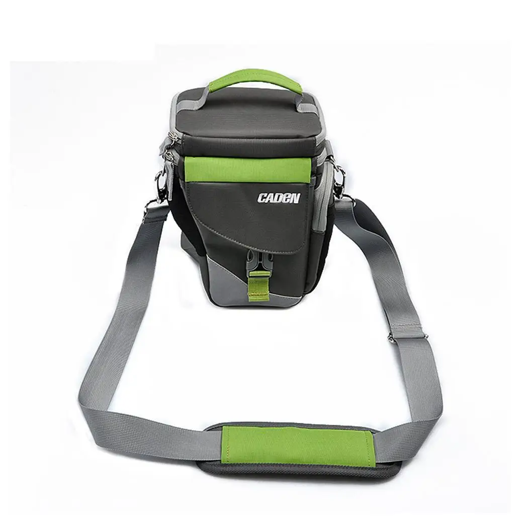 Водостойкая Противоударная Цифровая камера защитный чехол серый зеленая молния