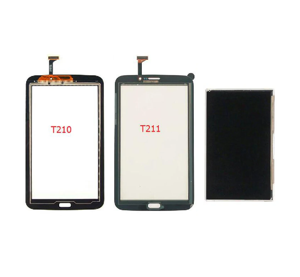 Для Samsung Galaxy Tab 3 7 0 SM T210 T211 черный/белый сенсорный экран Датчик дигитайзер стекло +