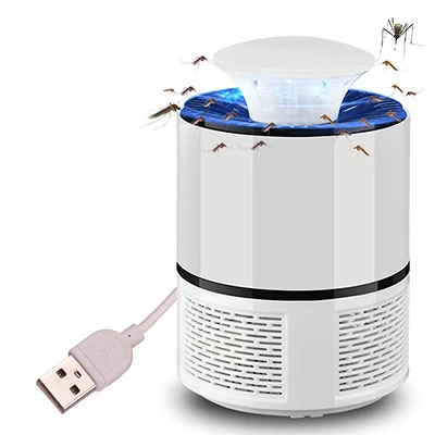 Электроника usb москитная убийца лампа светильник домашний светодиодный ошибка zapper москитная убийца лампа ловушка для насекомых Анти Москитная Ловушка-отпугиватель - Цвет: Белый