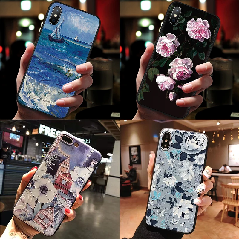 Силиконовый 3D чехол из ТПУ с тиснением для Samsung Galaxy M31 M51 A72 A52 A32 A12 A02 A21S A02S A51 A71 A50 A70