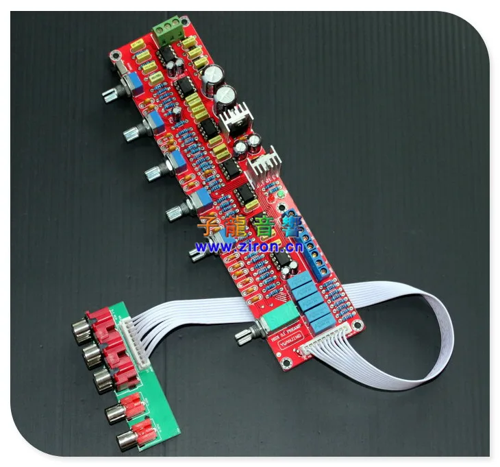 Плата усилителя в сборе NE5532 HIFI 5 1 плата предусилителя|amplifier board assembled|amplifier