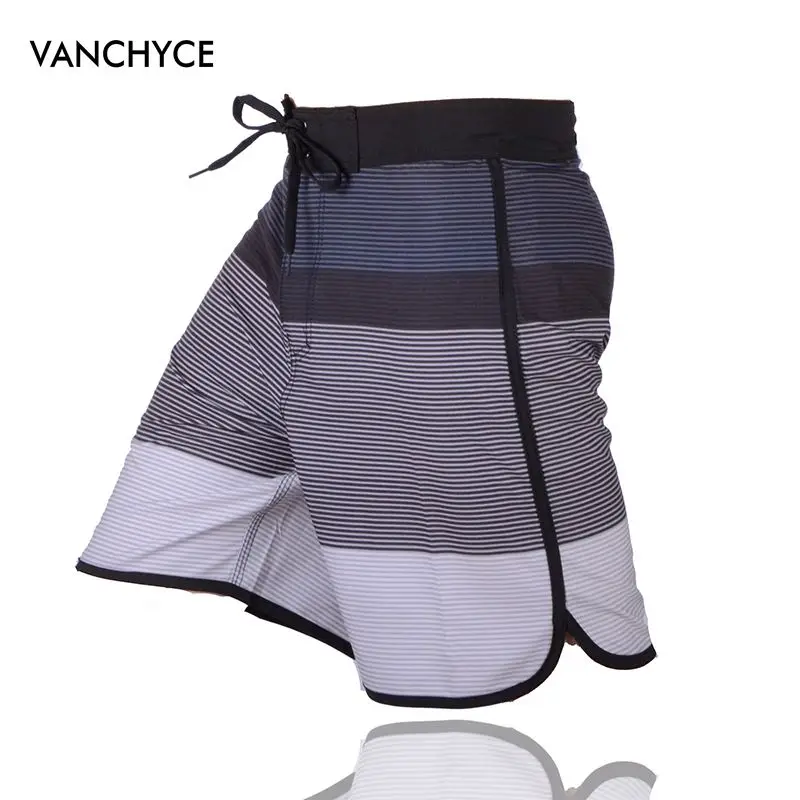 

VANCHYCE Summer Shorts Men Beach Shorts Men Bermuda Short Quick Dry Silver Mens Boardshorts Board Shorts Brand Swimwear Men