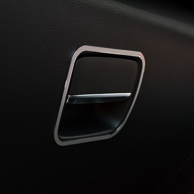 

Co-pilot Glove Box Switch Frame Trim For Mercedes Benz GLA X156 CLA C117 A Class W176 2013-2018 Aluminium Alloy Car Accessories