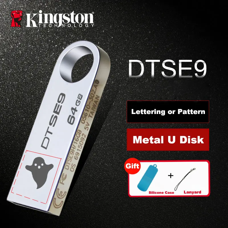 флешка Kingston карту флэш памяти с интерфейсом usb 16 ГБ Флеш накопитель cle Pen Memory Stick
